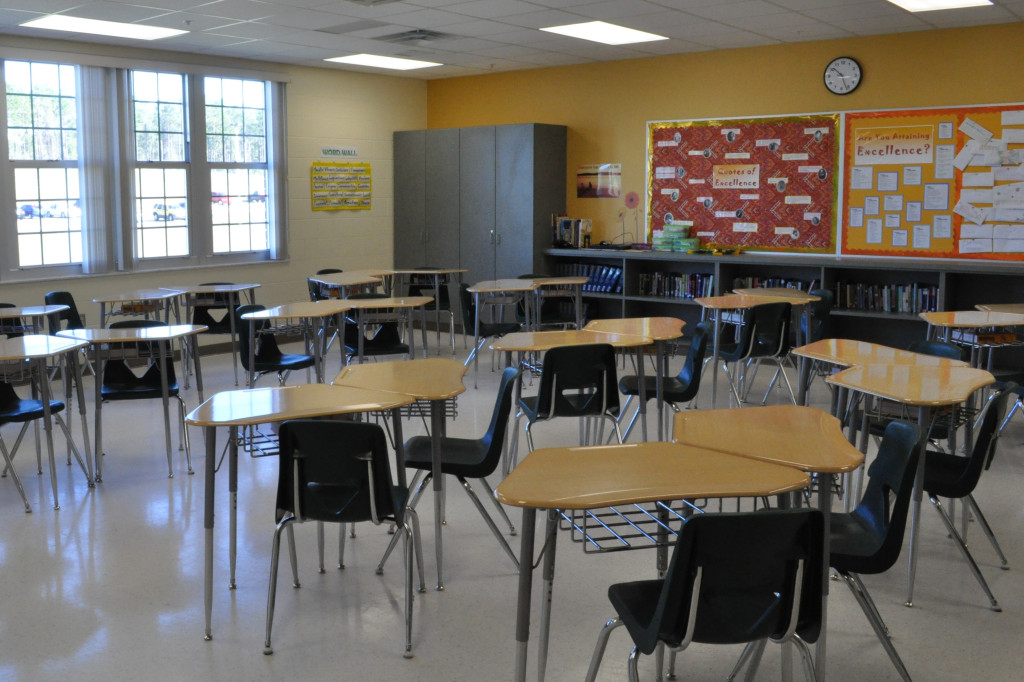 An Empty Classroom